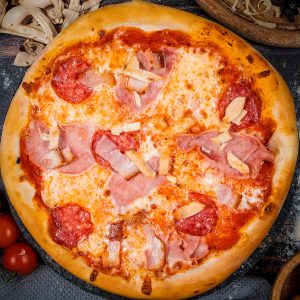 PIZZA QUATRO CARNI 500GR